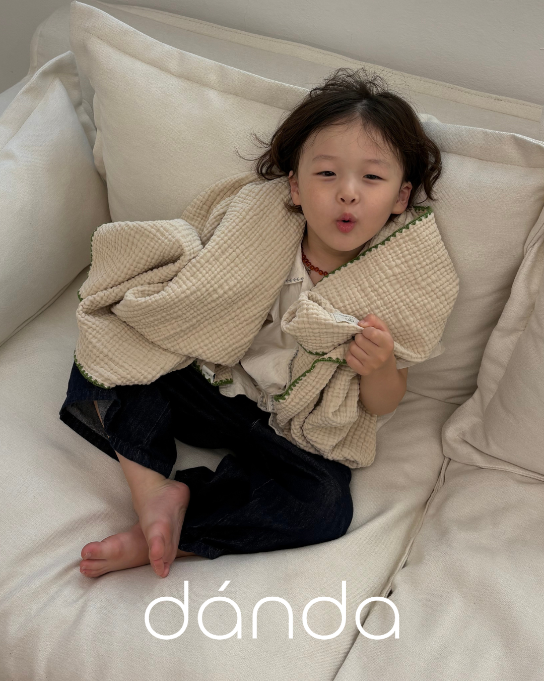 danda gauze blanket (단다 거즈 블랭킷)
