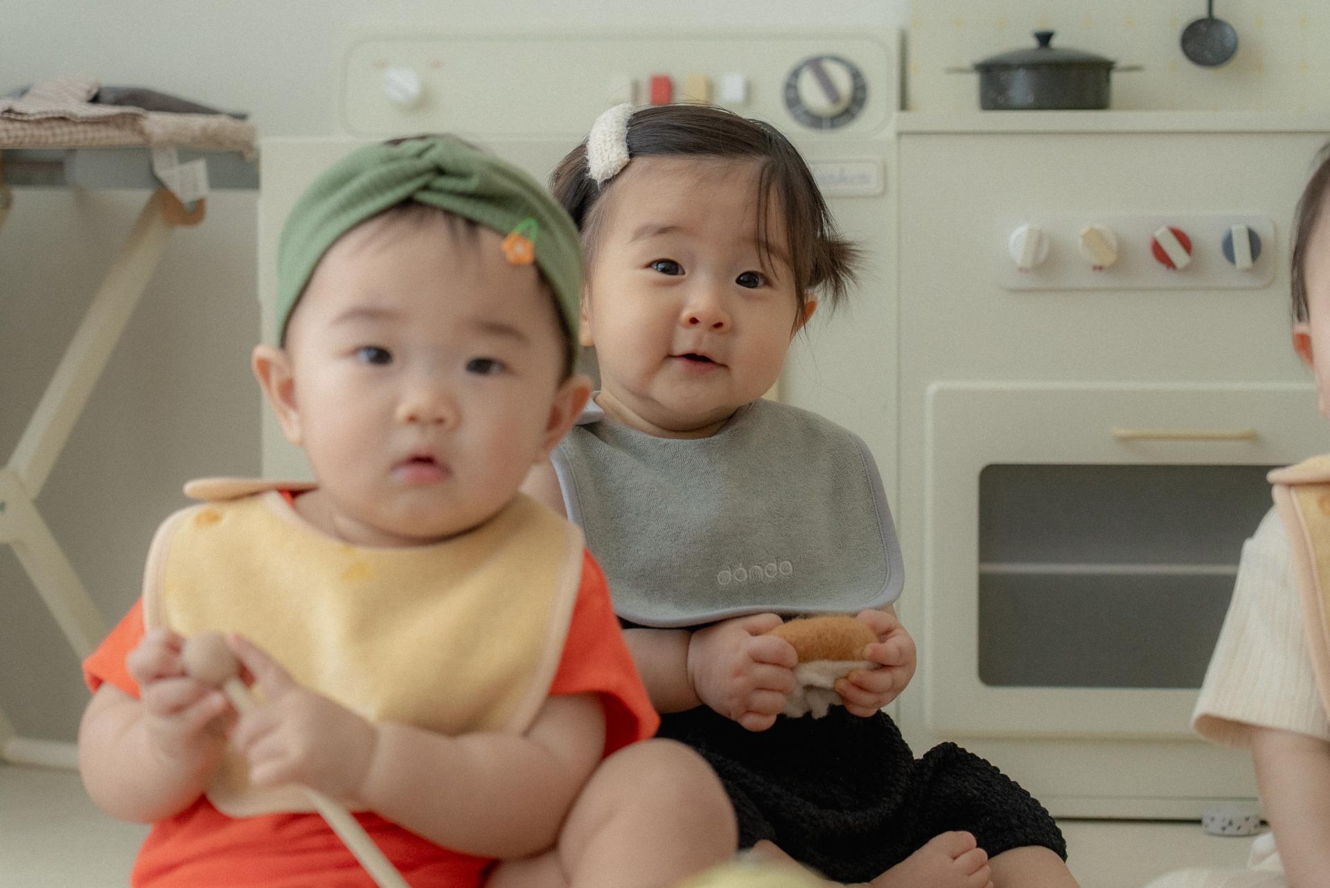 dánda terry bib (단다 테리빕) - deep yellow