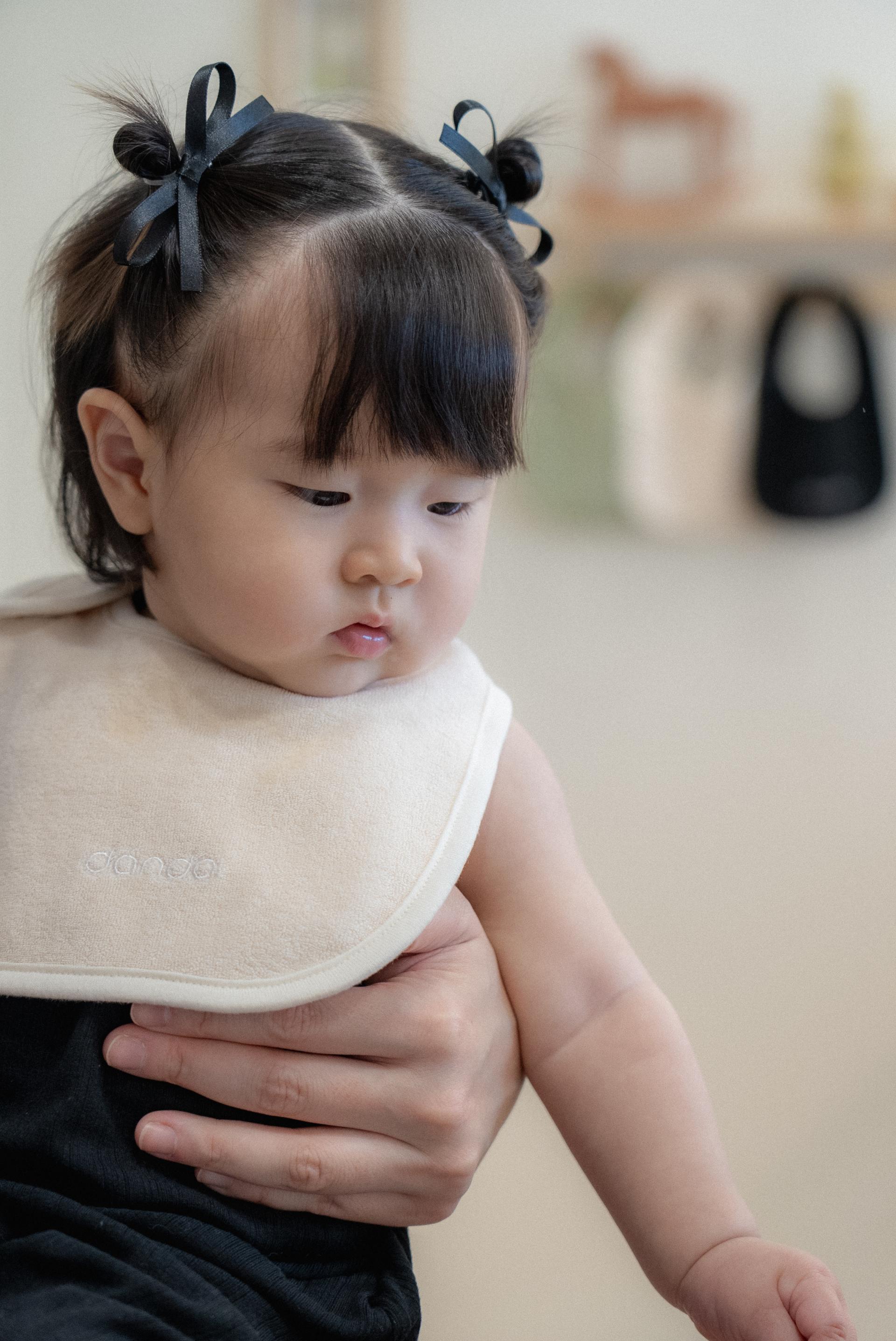 dánda terry bib (단다 테리빕) - cream