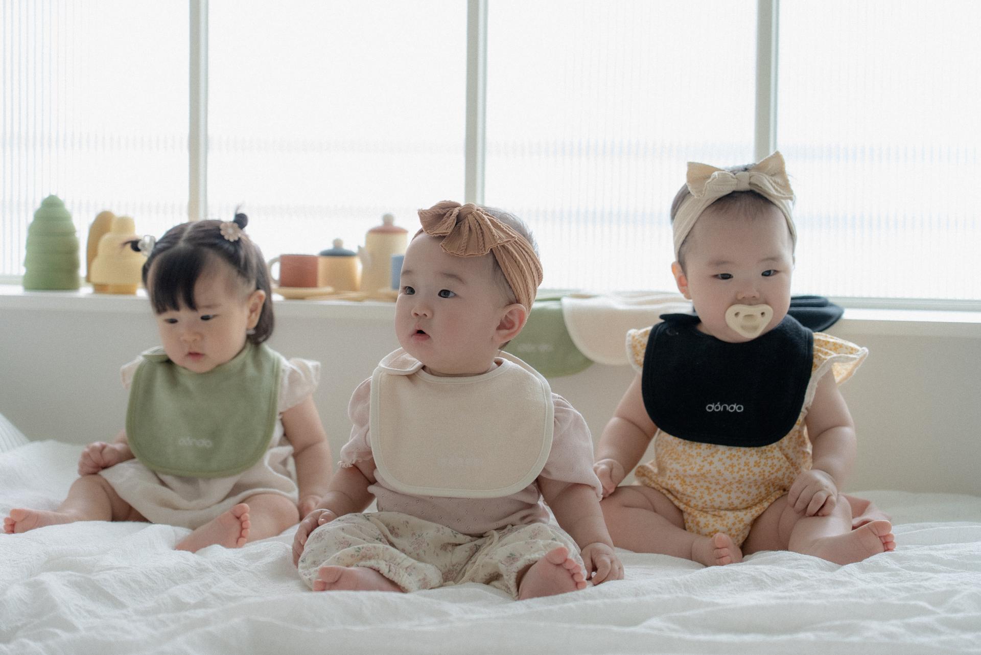 dánda terry bib 5 colors set (단다빕 단다 테리빕 5종)
