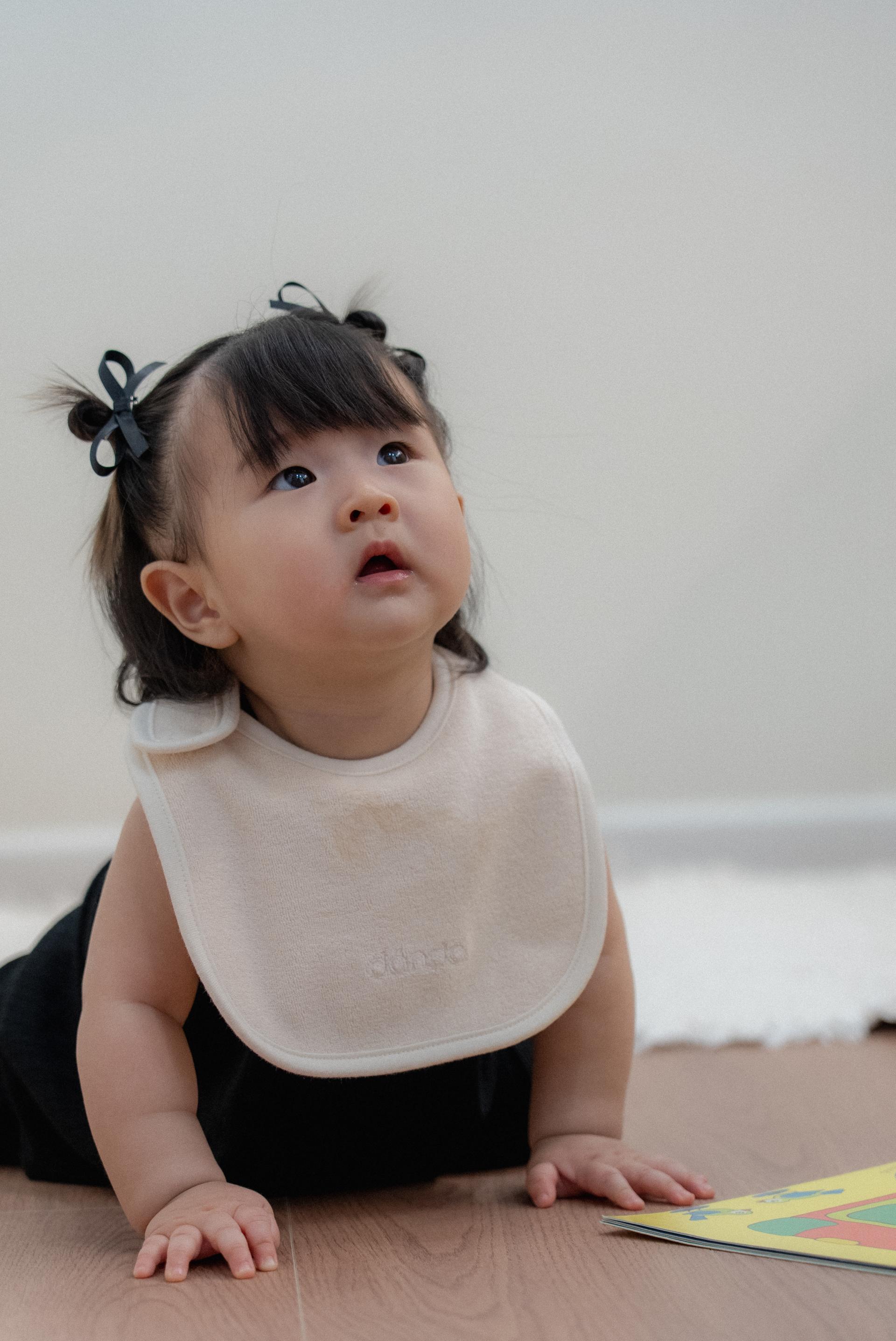 dánda terry bib (단다 테리빕) - cream