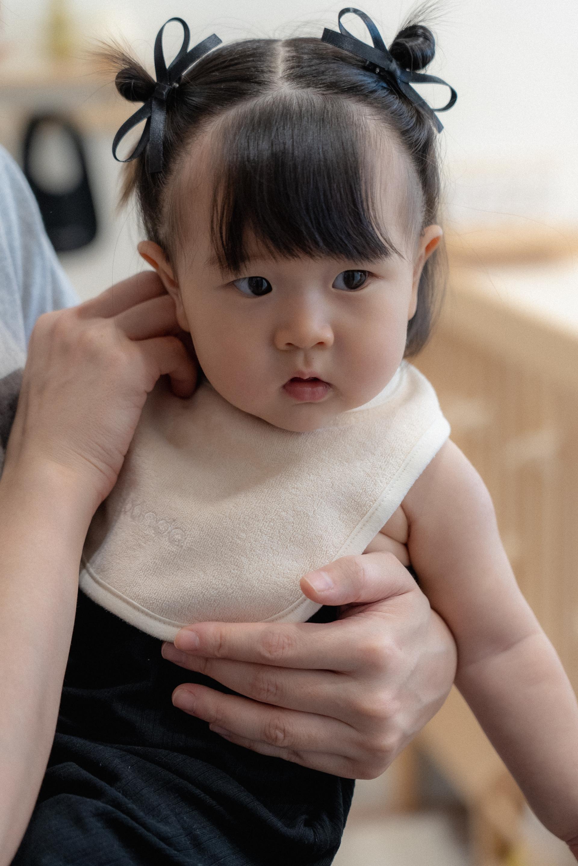 dánda terry bib (단다 테리빕) - cream