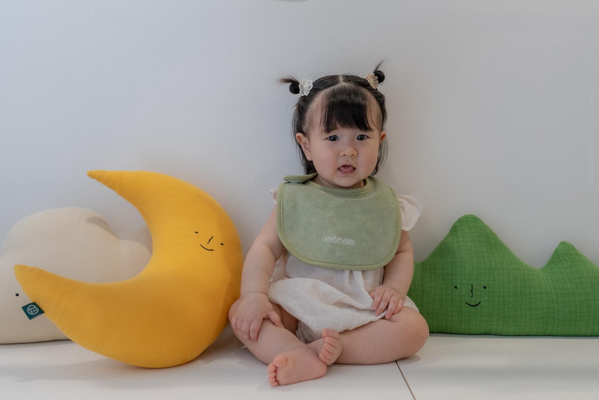 dánda terry bib 3 colors set (단다 테리빕 3종)