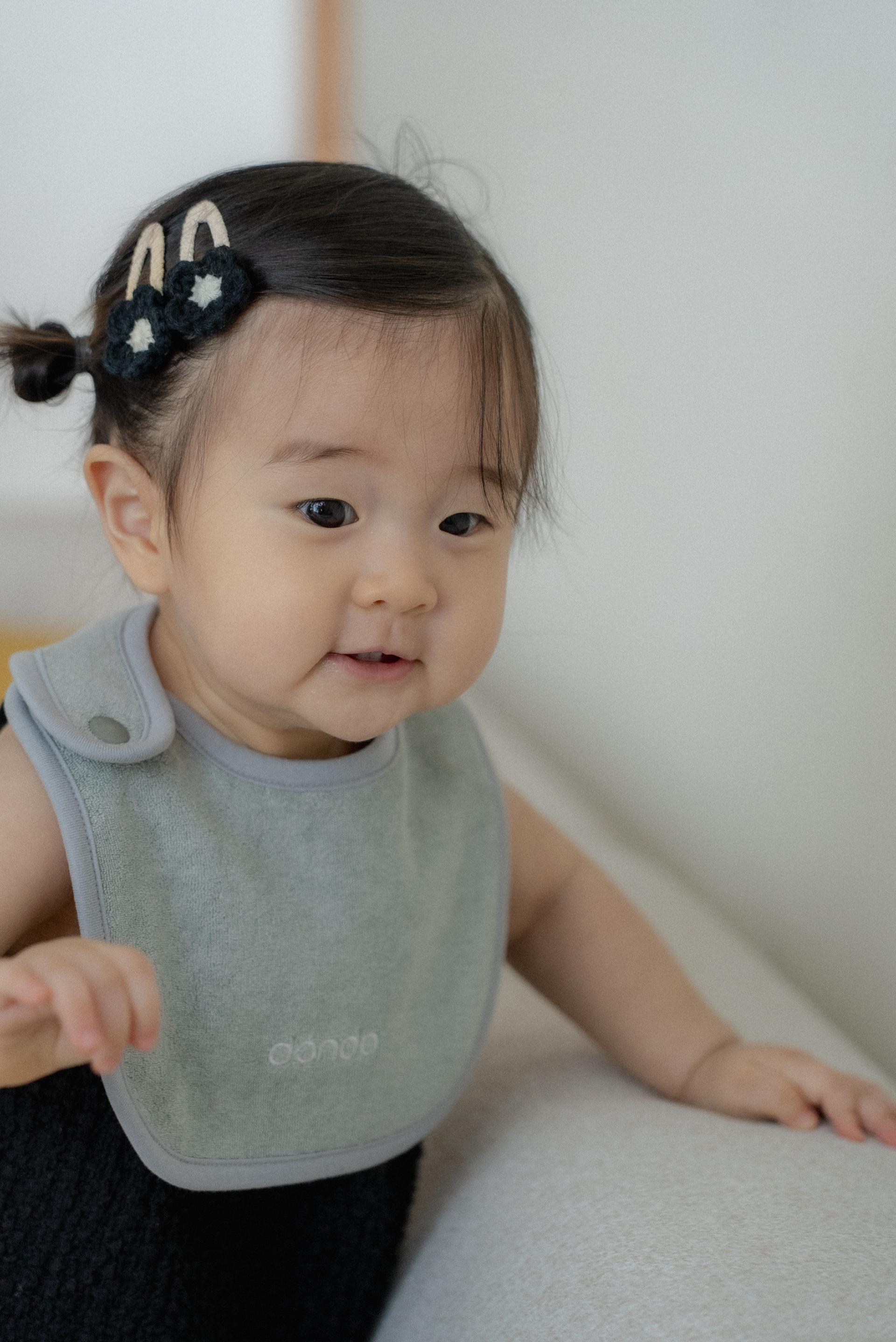 dánda terry bib (단다 테리빕) - deep yellow