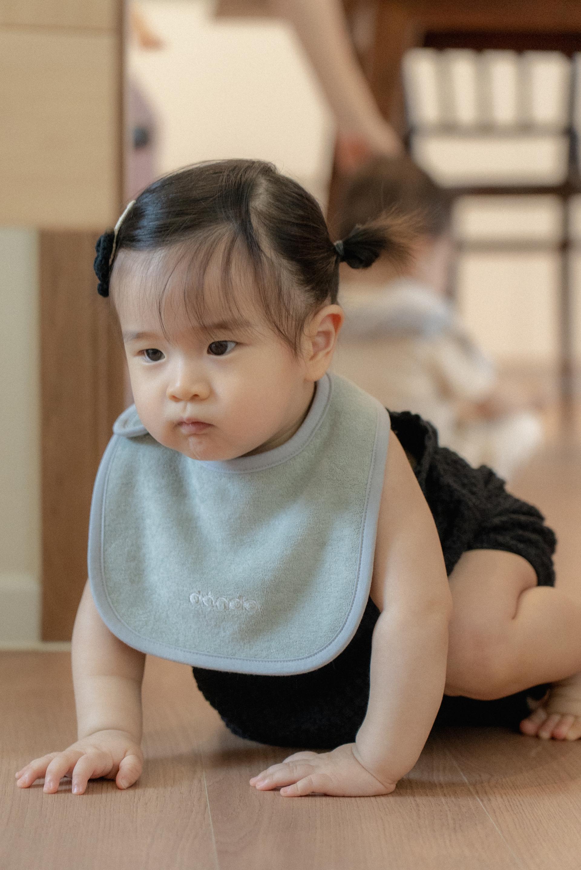 dánda terry bib (단다 테리빕) - deep yellow