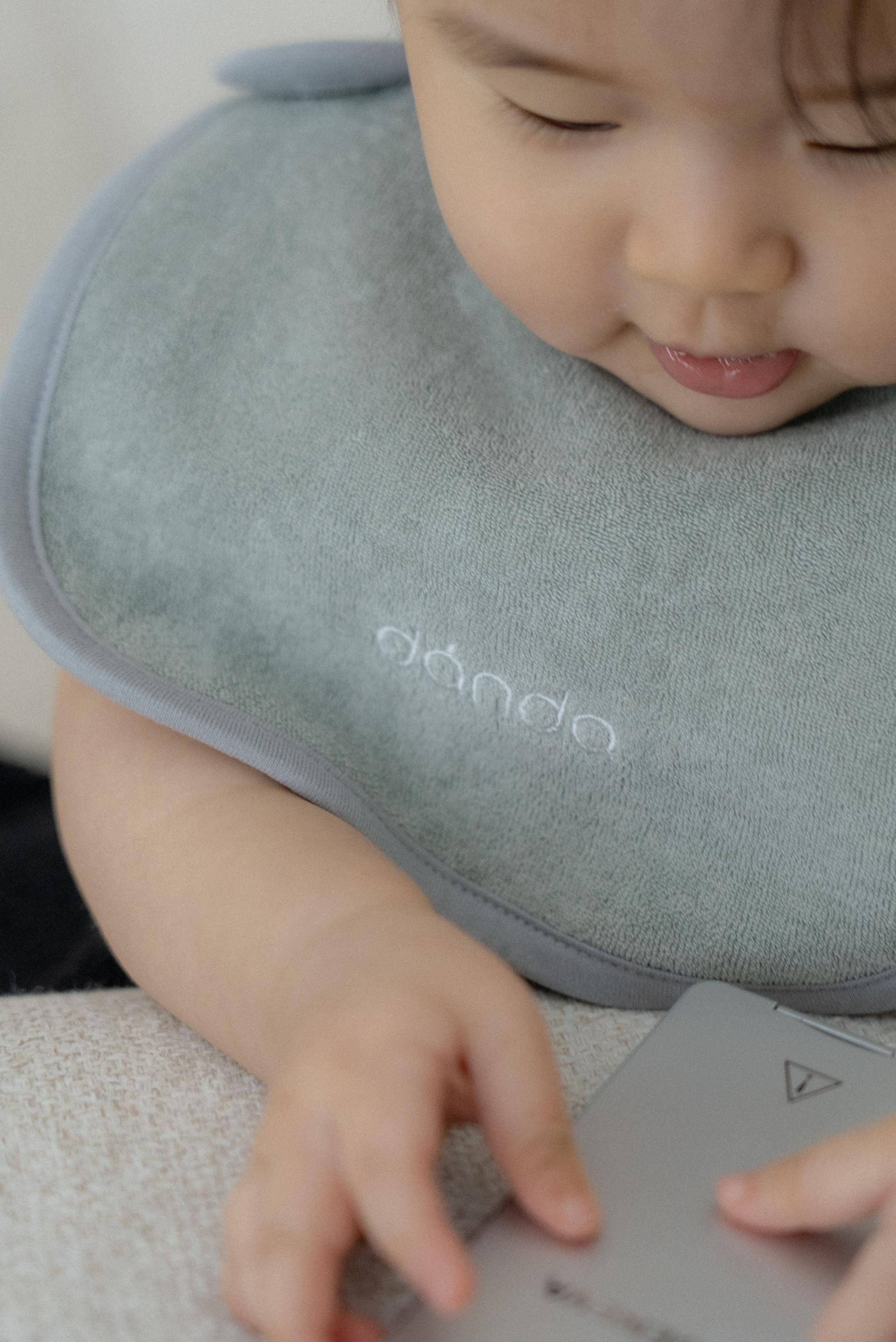 dánda terry bib (단다 테리빕) - gray